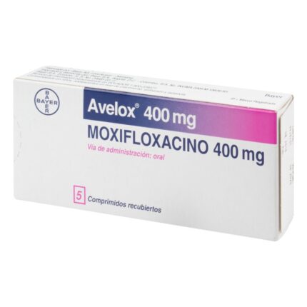 AVELOX 400 MG 5 TBS