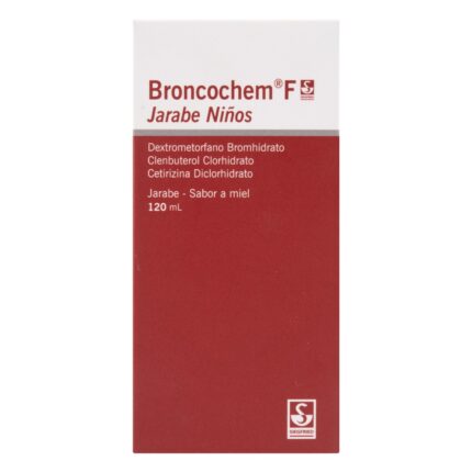 BRONCOCHEM F PEDIATRICO JARABE 120 ML