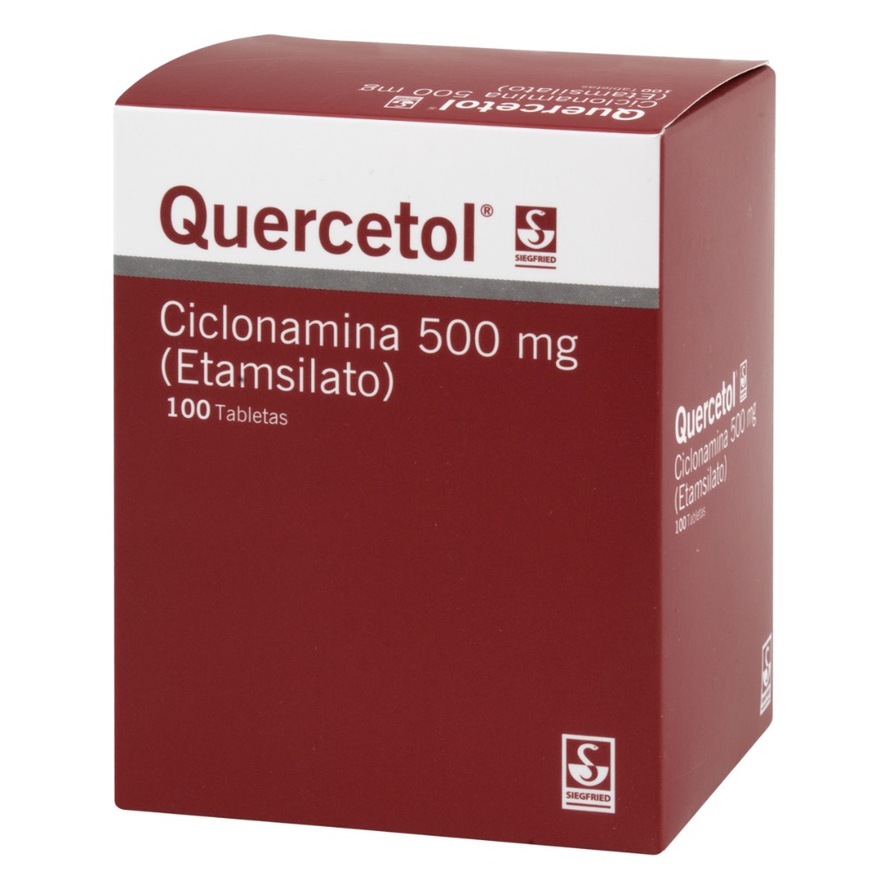 100001237.jpg QUERCETOL 500 MG 100 TABLETAS - Image 1