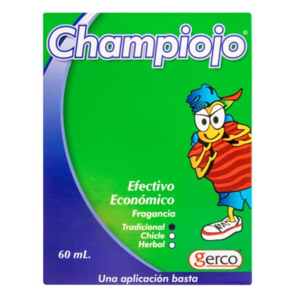 CHA.CHAMPIOJO 60 ML TRADICIONAL+PEINE
