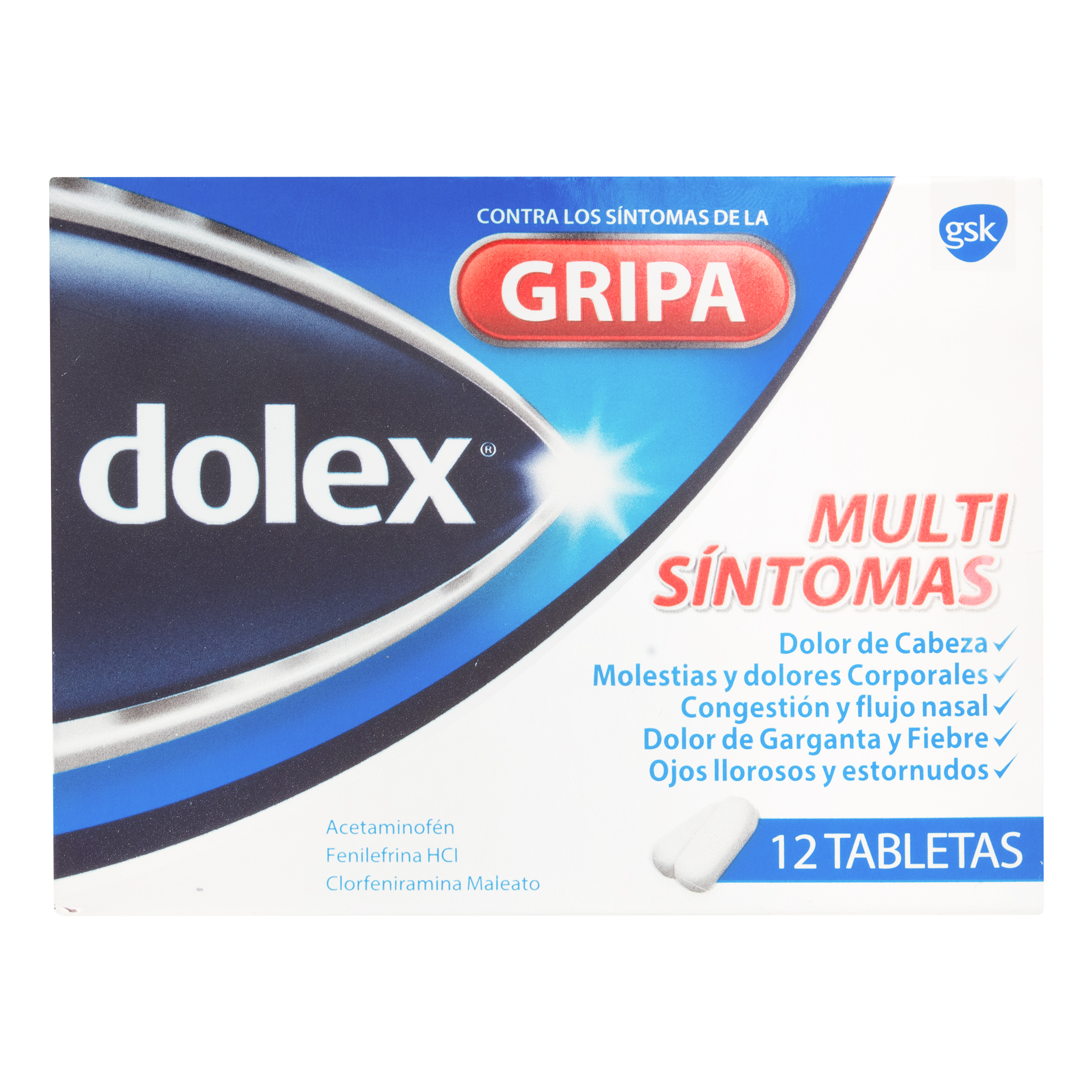 100001917.jpg DOLEX GRIPA 12 TABLETAS - Image 1