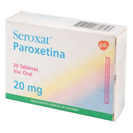 SEROXAT 20 MG 20 TABLETAS