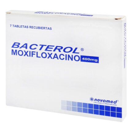 BACTEROL 400 MG 7 COMPR