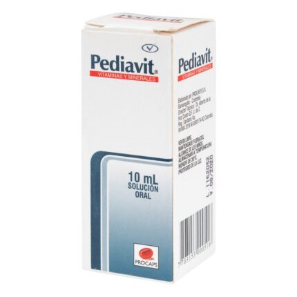 PEDIAVIT GOTAS FCO X 10 ML