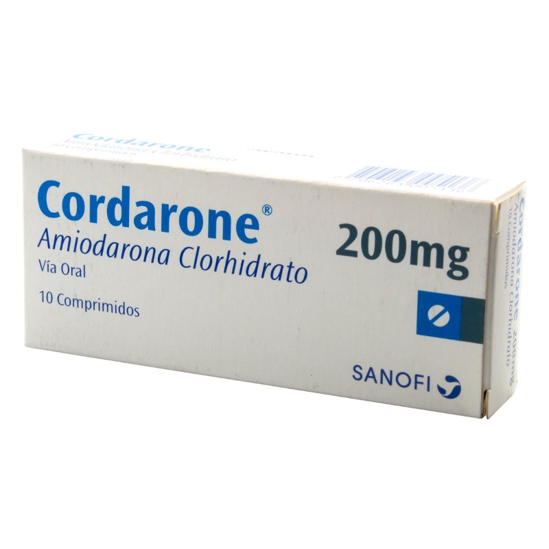 100005227.jpg CORDARONE 200 MG 10 TABLETAS - Image 1