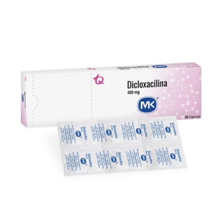 DICLOXACILINA 500 MG 50 CAPSULAS MK