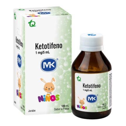KETOTIFENO 1 MG JARABE 100 ML MK