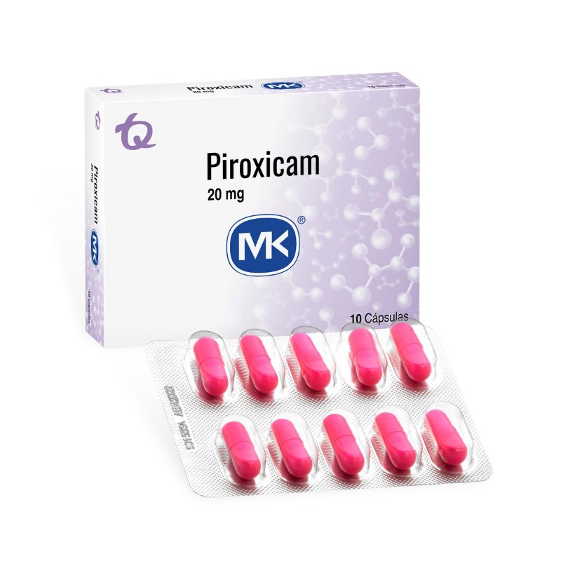 100005942.jpg PIROXICAM 20 MG 10 CAPSULAS MK - Image 1