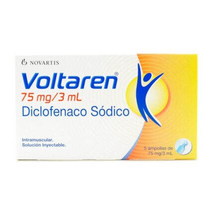 VOLTAREN 75 MG 5 AMPOLLAS