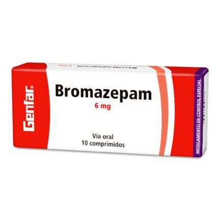 BROMAZEPAM 6 MG 10 TBS GF