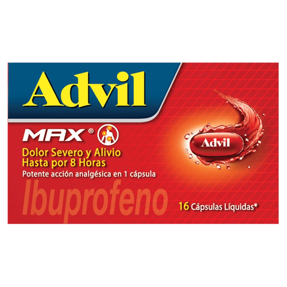 100010062.jpg ADVIL MAX 16 CAPSULAS - Image 1