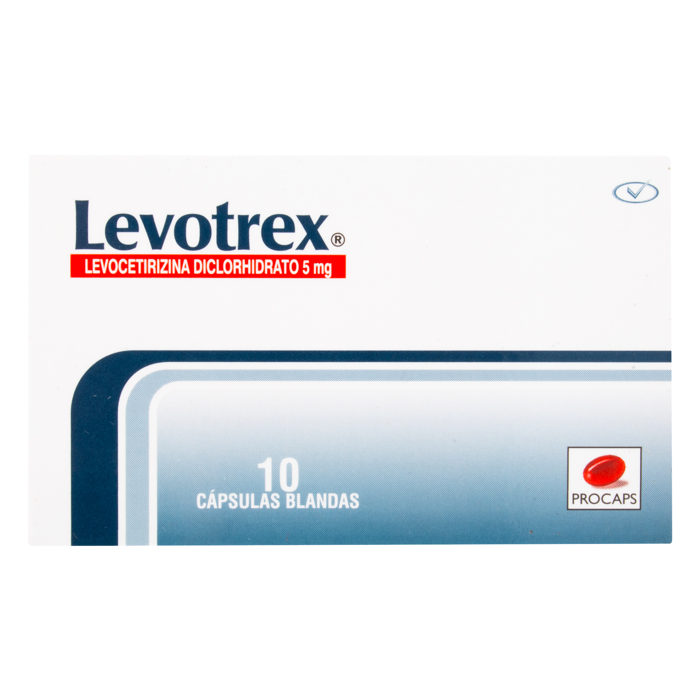100010070.jpg LEVOTREX 5 MG 10 CAPSULAS - Image 1