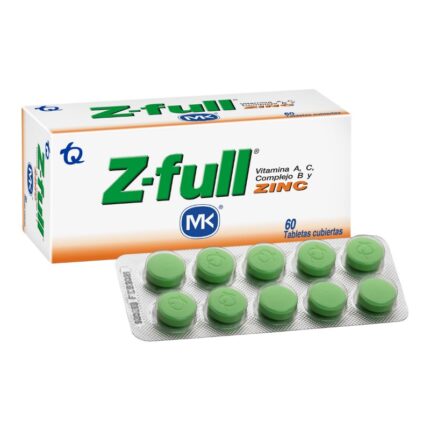 Z FULL ZINC 60 TABLETAS MK