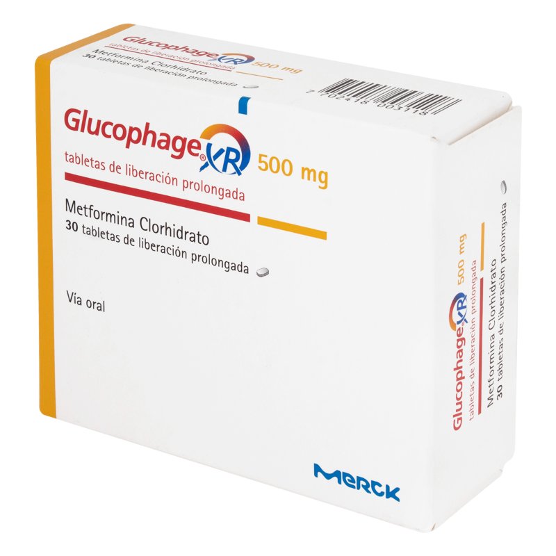 100010840.jpg GLUCOPHAGE XR 500 MG 30 TBS - Image 1