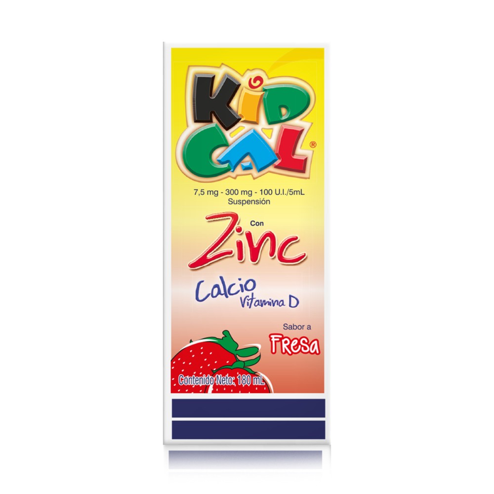 100011190.jpg KIDCAL SUSPENSI. 180 ML FRESA - Image 1