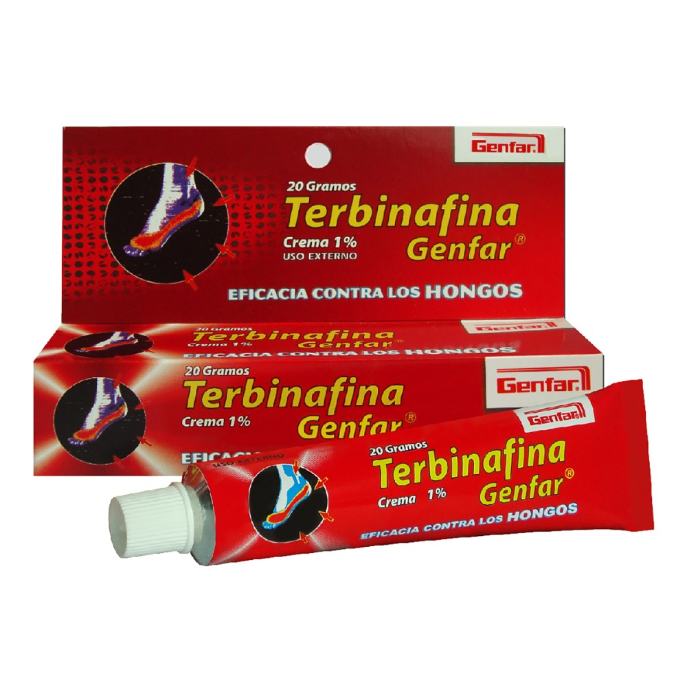 100012160.jpg TERBINAFINA CREMA 1% 20 GR GF - Image 1