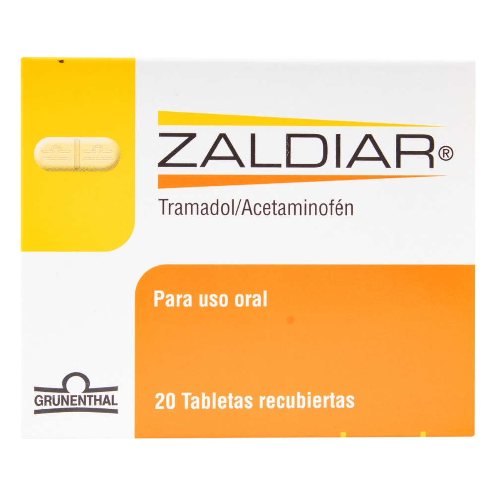 100012484.jpg ZALDIAR 37.5/325 MG 20 TBS - Image 1