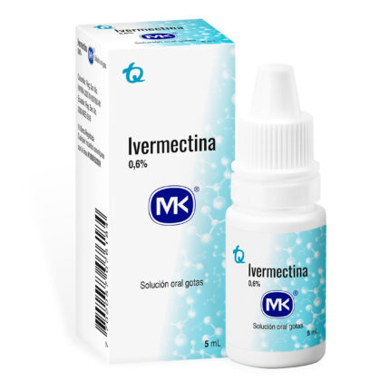IVERMECTINA 0.6% SOLUCION ORAL 5 ML MK