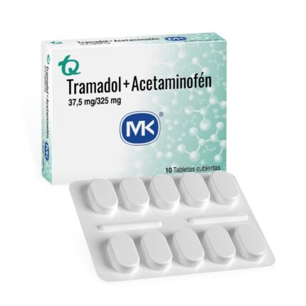 TRAMADOL 37.5 MG+ACETAM.325 MG 10 TBS MK