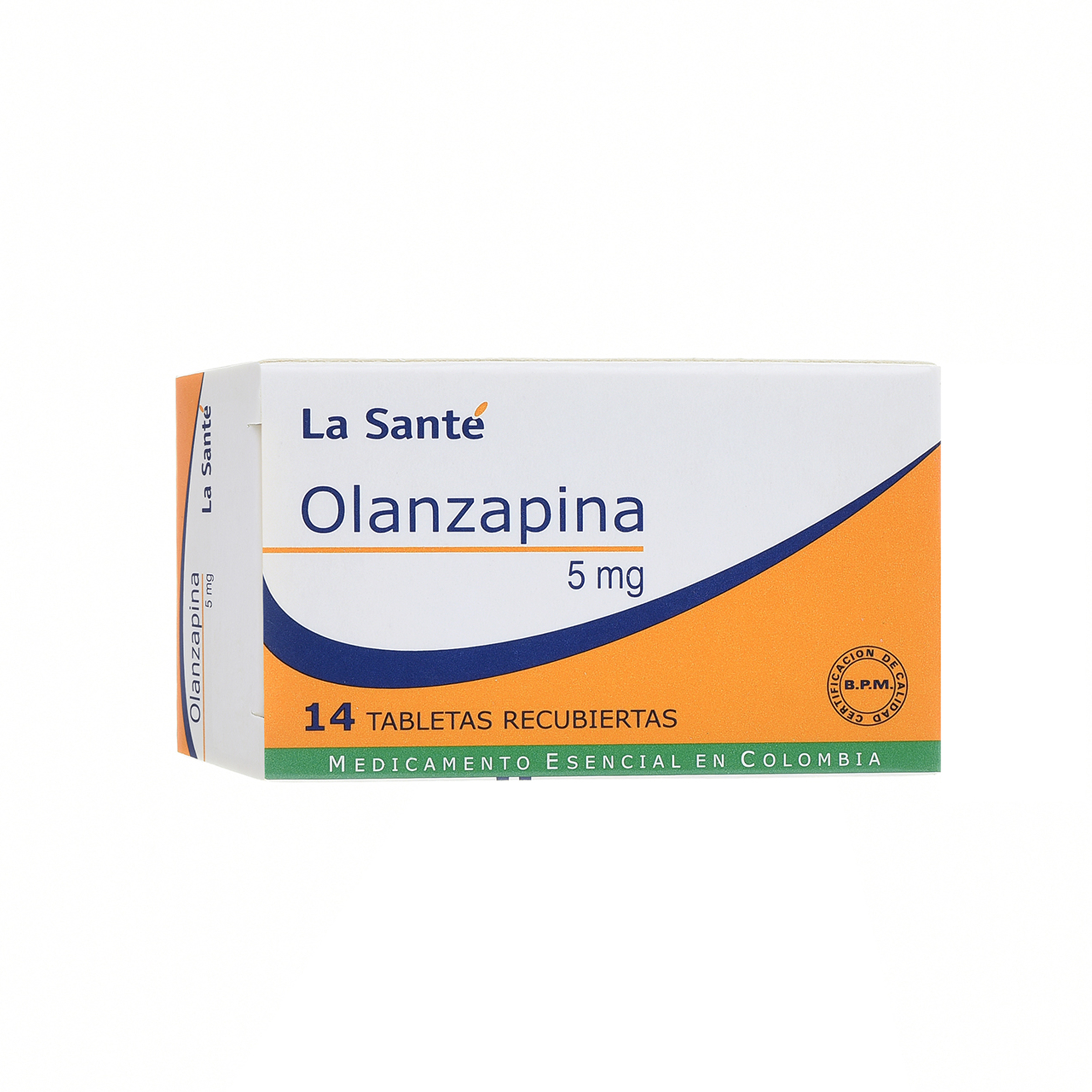 100014897.jpg OLANZAPINA 5 MG 14 TBS LS - Image 1