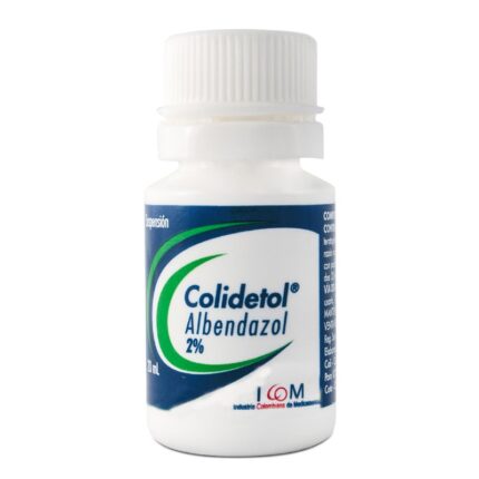 ALBENDAZOL COLIDETOL SUSP 400 MG 20 ML ICOM