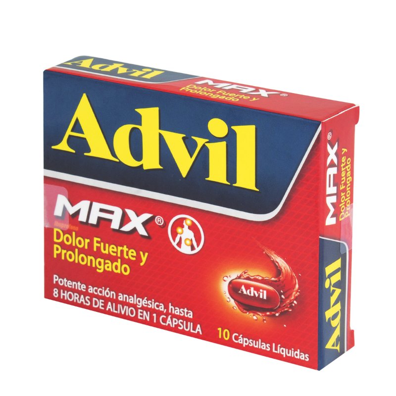 100016097.jpg ADVIL MAX 10 CAPSULAS - Image 1