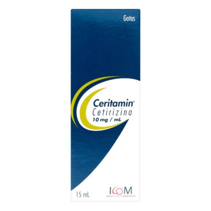 CETIRIZINA CERITAMIN 10 MG/ML GOTAS 15 ML ICOM