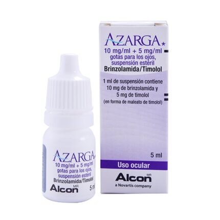 AZARGA SOLUC.OFTALMICA 5 ML