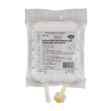 SUERO FISIOLOGICO QUIBI BOLSA 250 ML