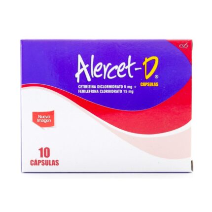 ALERCET D 10 CAPSULAS