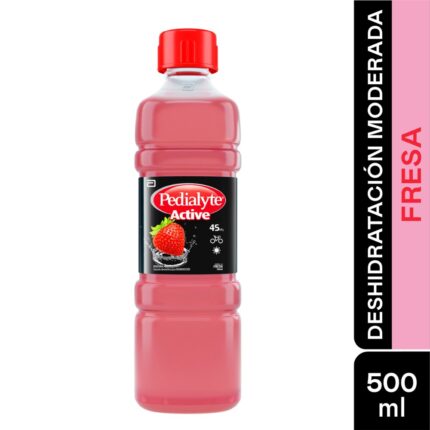 PEDIALYTE CON ZINC 45 FRESA 500 ML