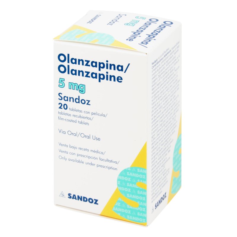 100017651.jpg OLANZAPINA 5 MG 20 TABLETAS SZ - Image 1