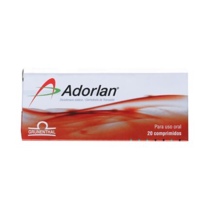 ADORLAN 25 MG 20 CAPSULAS