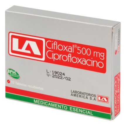 CIFLOXAL 500 MG 10 TBS LA