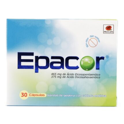 EPACOR 840 MG 30 CAPSULAS