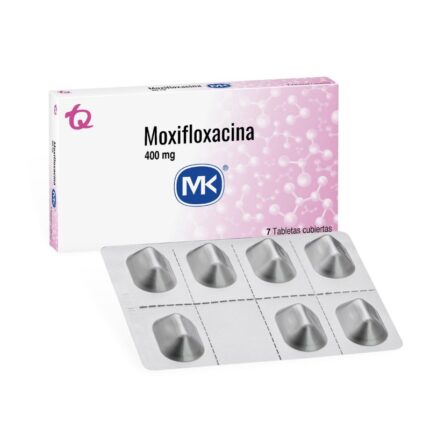 MOXIFLOXACINA 400 MG 7 TBS MK