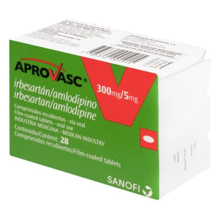 APROVASC 300/5 MG 28 TBS