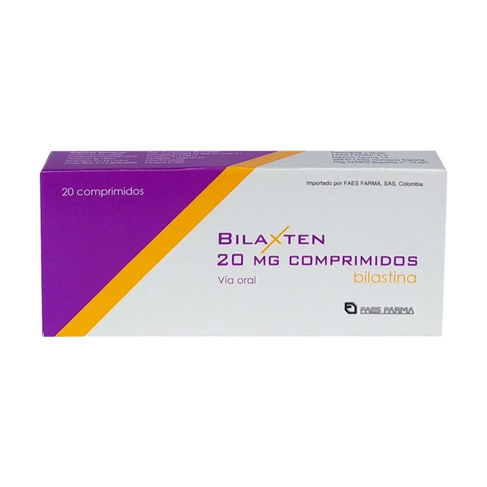 100019533.jpg BILAXTEN 20 MG 20 COMP - Image 1