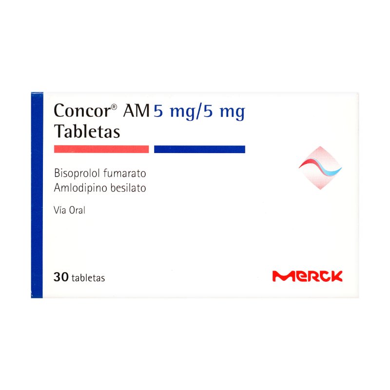 100020479.jpg CONCOR AM 5 MG/5 MG 30 TBS - Image 1