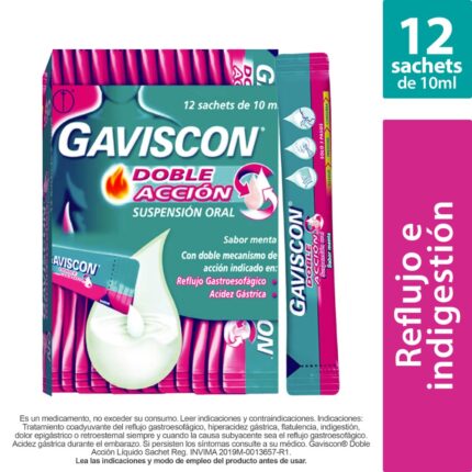 GAVISCON DOBLE ACCION SUSP.10 ML