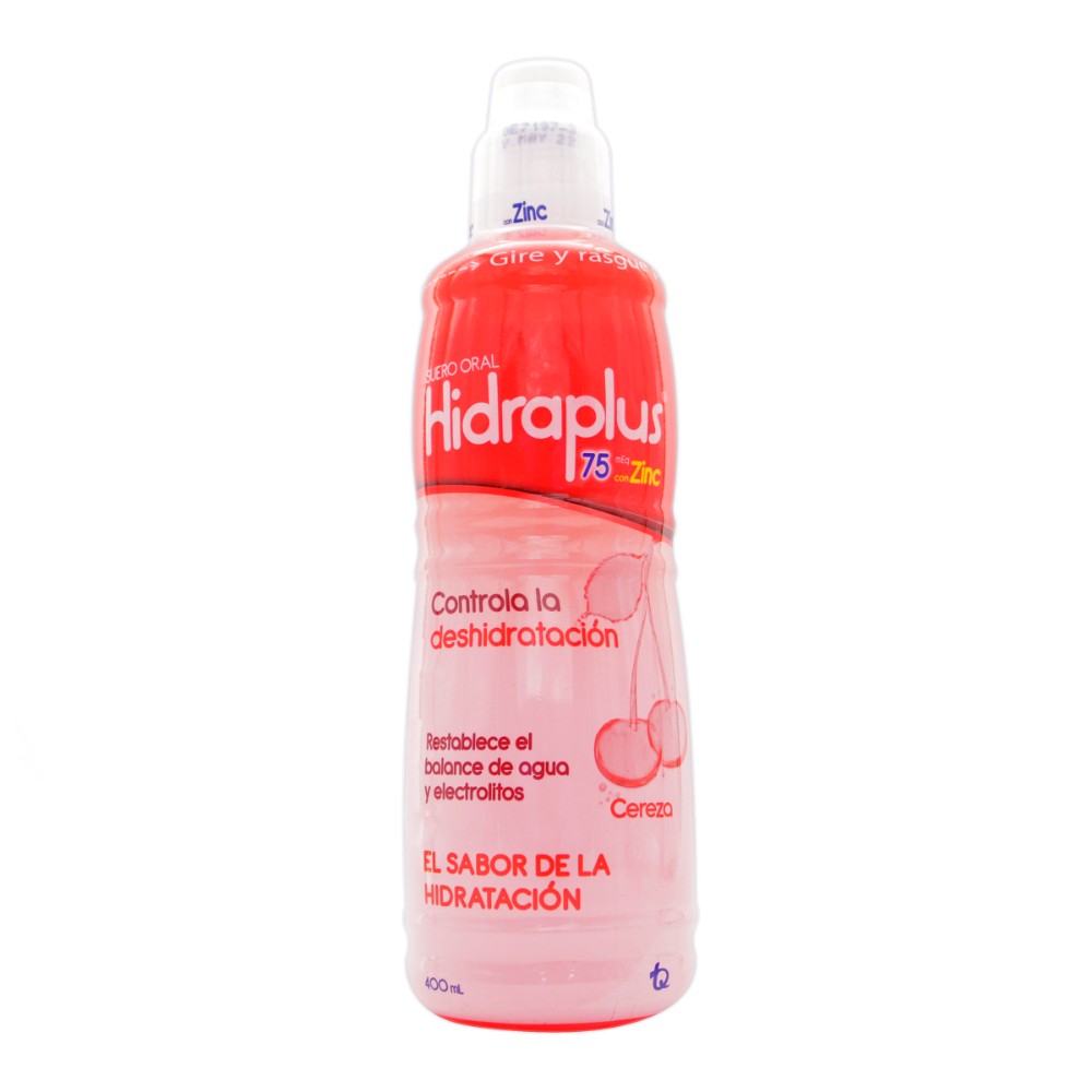 100020803.jpg HIDRAPLUS 75 ZINC CEREZA 400 ML SUERO O - Image 1
