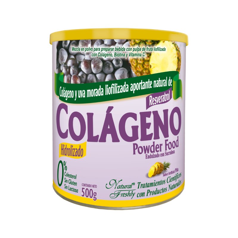 100020856.jpg COLAGENO CON RESVERATROL PINA 500 GR - Image 1