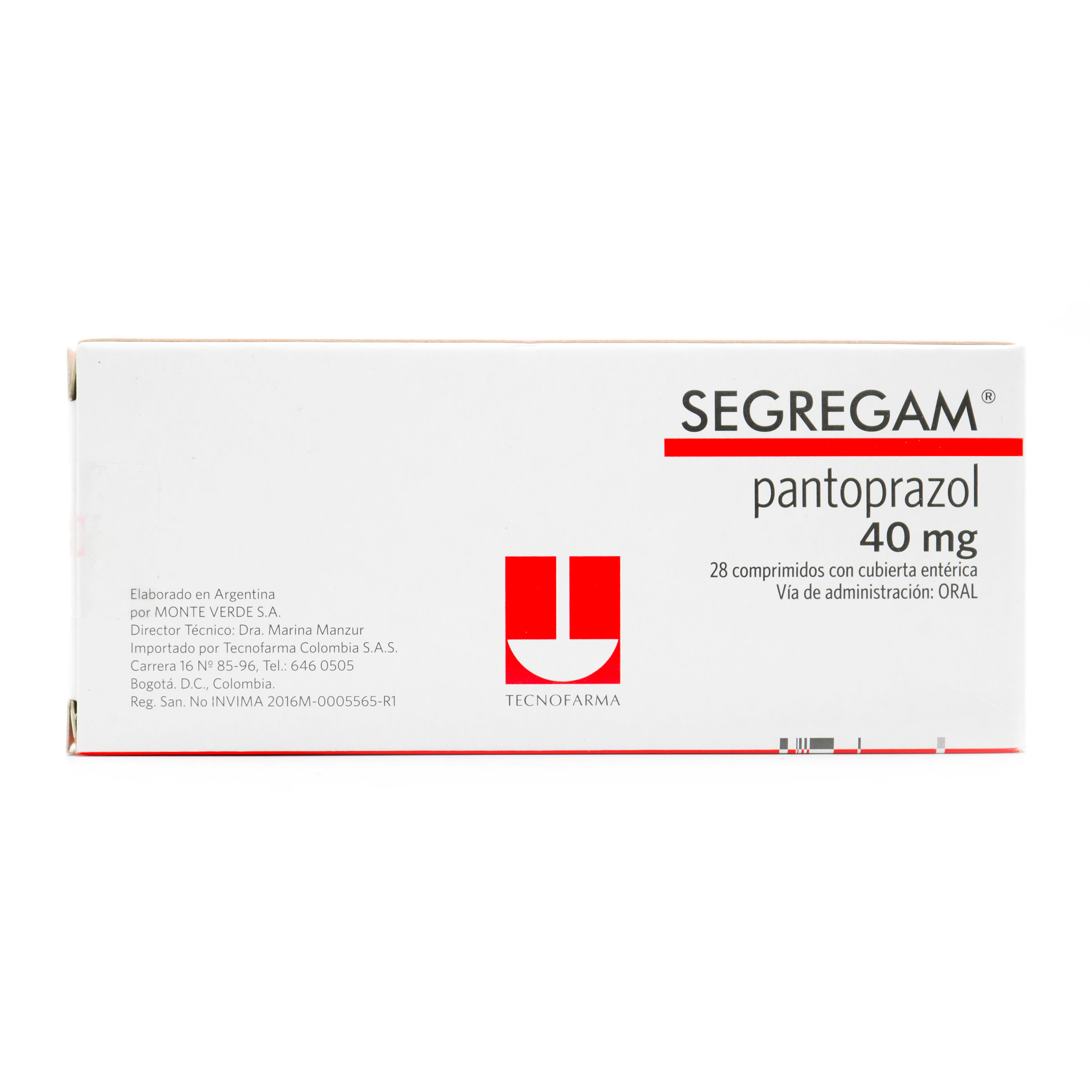 100020896.jpg SEGREGAM 40MG28COMPR - Image 1