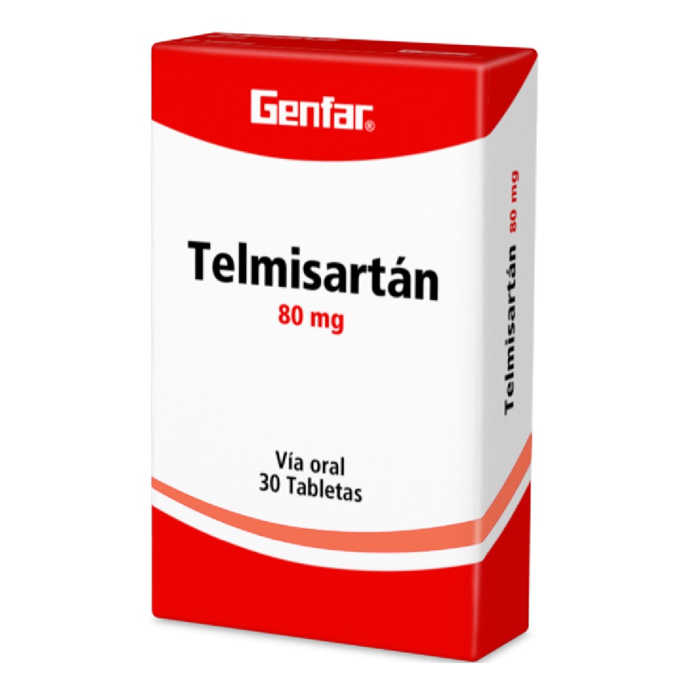 100021383.jpg TELMISARTAN 80 MG 30 TBS GF - Image 1