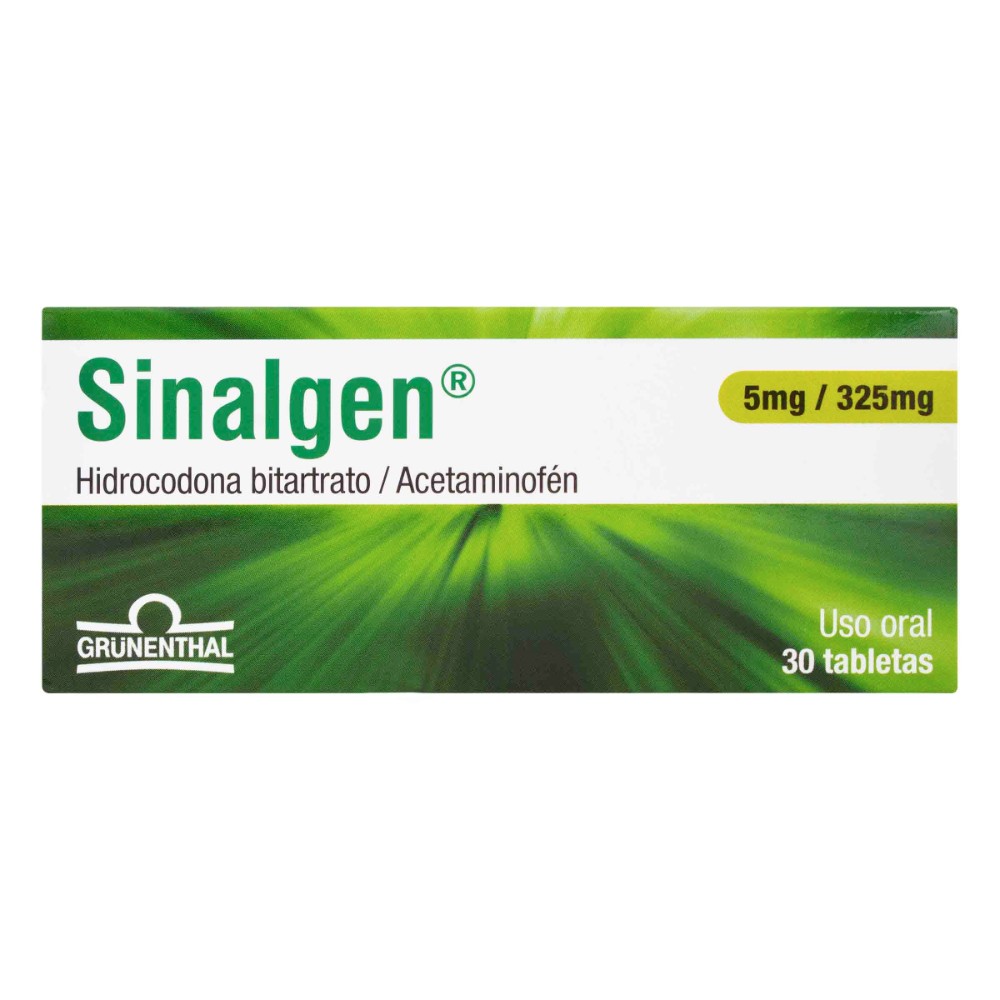 100021591.jpg SINALGEN 5/325 MG 30 TBS - Image 1
