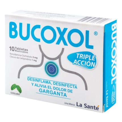 BUCOXOL TRIPLE ACCION COOLMINT 10 TBS