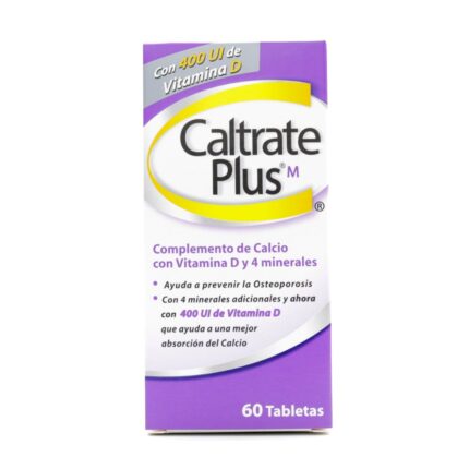 CALTRATE PLUS 400UI 60 TBS