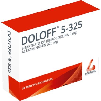DOLOFF 5-325 30 TABLETAS