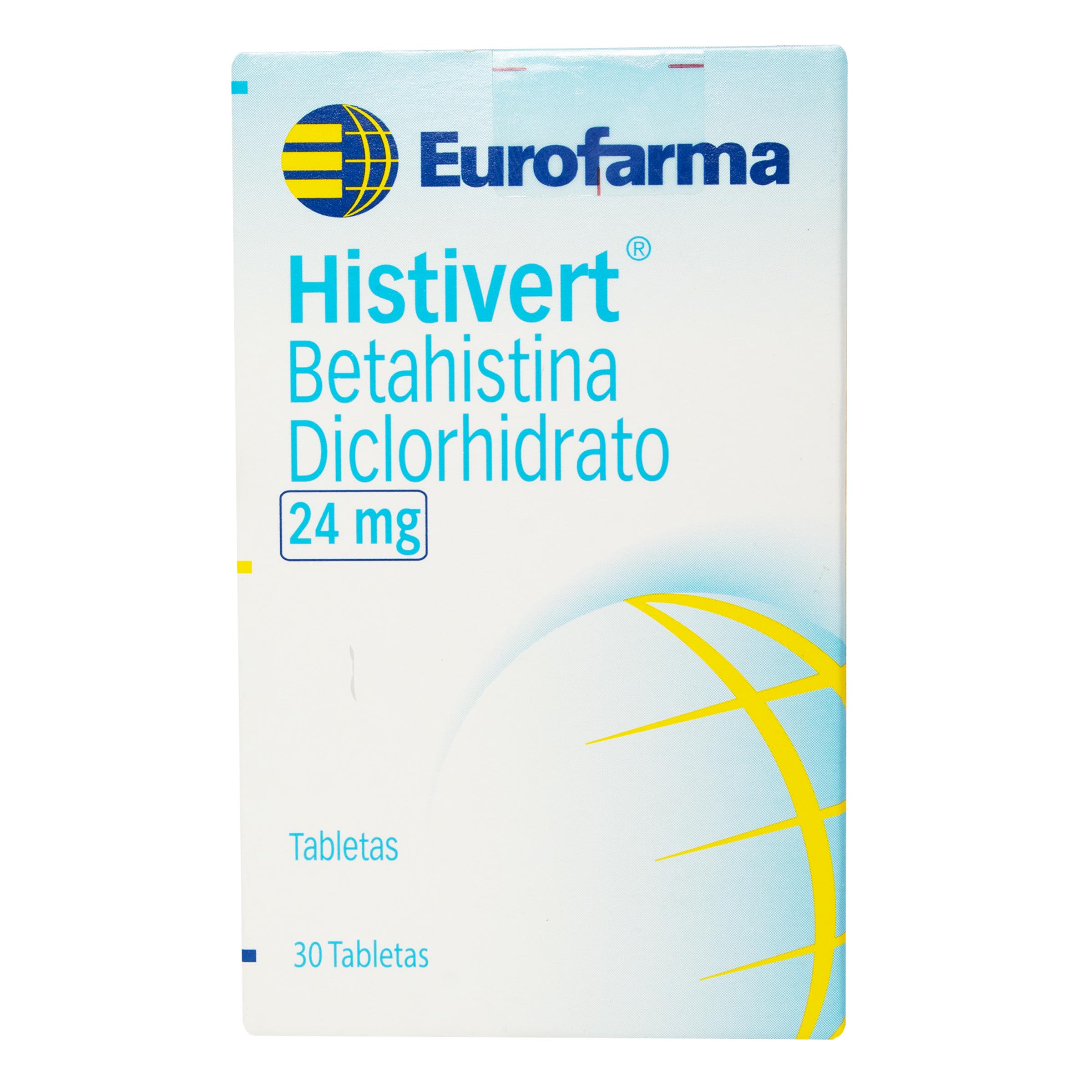 100022453.jpg HISTIVERT 24 MG 30 TABLETAS - Image 1