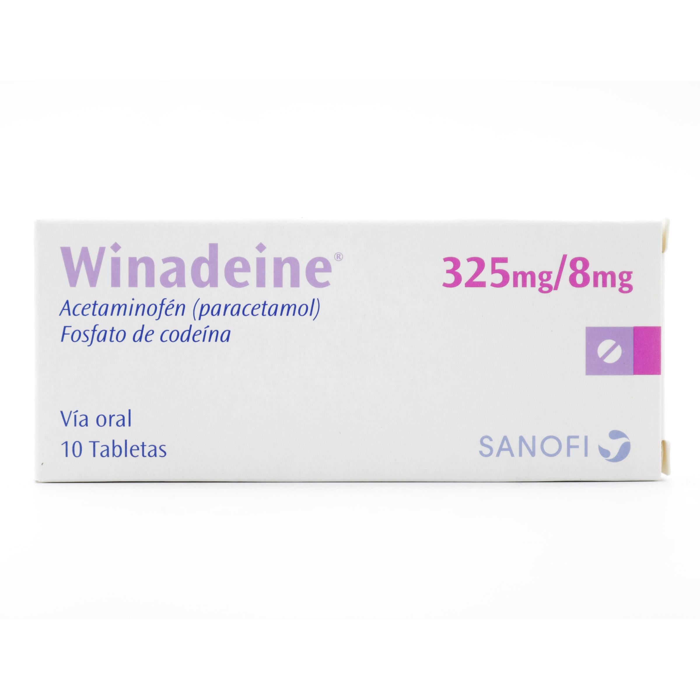 100022581.jpg WINADEINE 325/8 MG 10 TABLETAS - Image 1